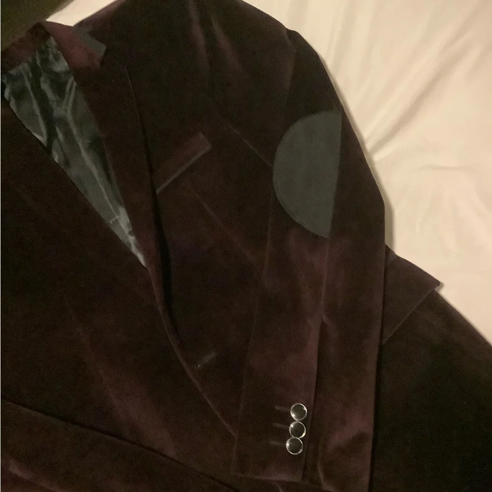 United Colors Of Benetton Velvet Blazer - Picture 14 of 16